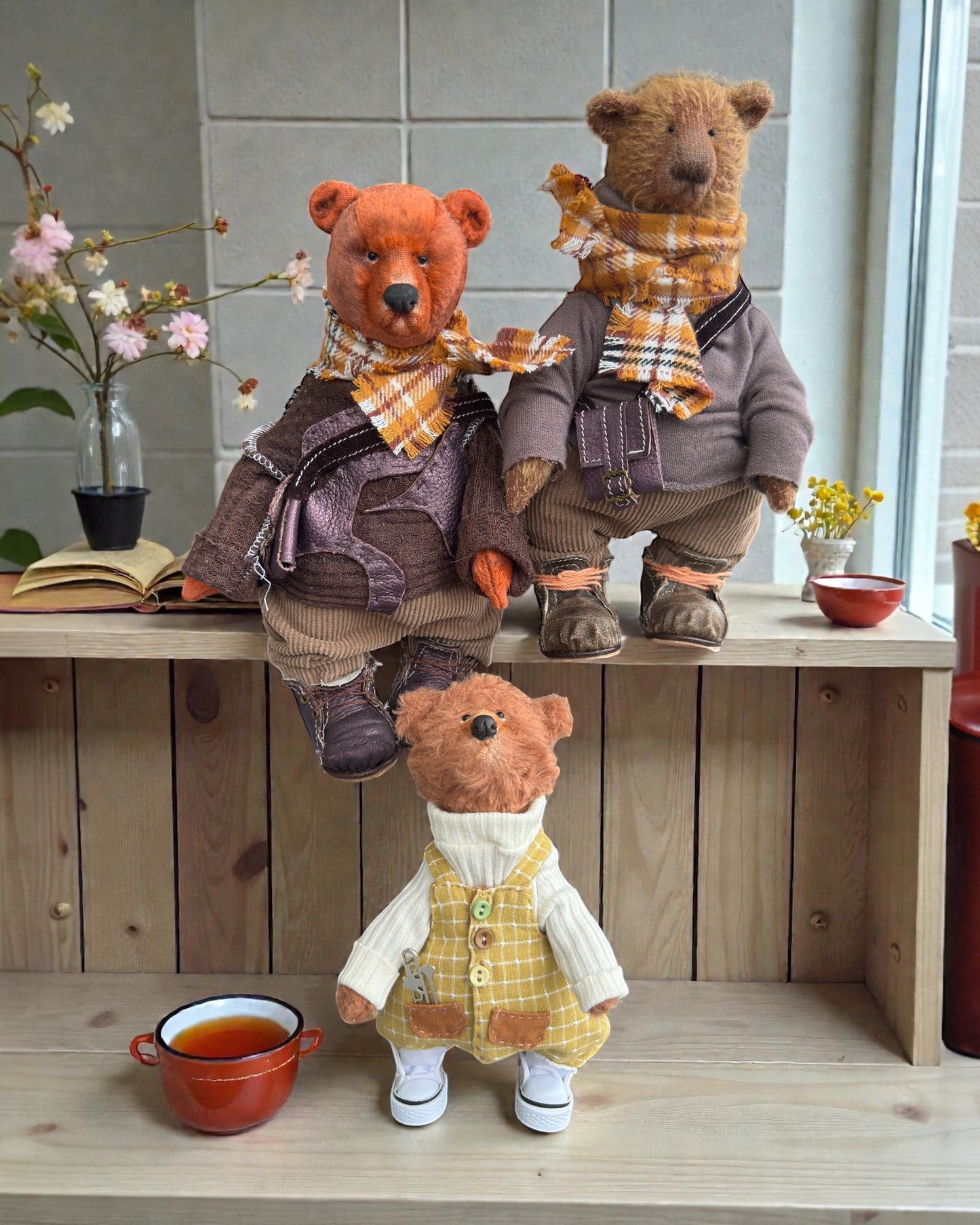 🧸✨  The Three Bear Brothers: A Very Slightly Chaotic Family Saga. Episode 1: The Cup of Tea They Absolutely Did Not Share